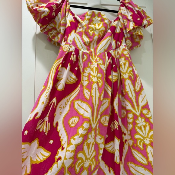 Beyond by Vera Leah Pondi Pink Off-Shoulder Dress - Picture 7 of 9